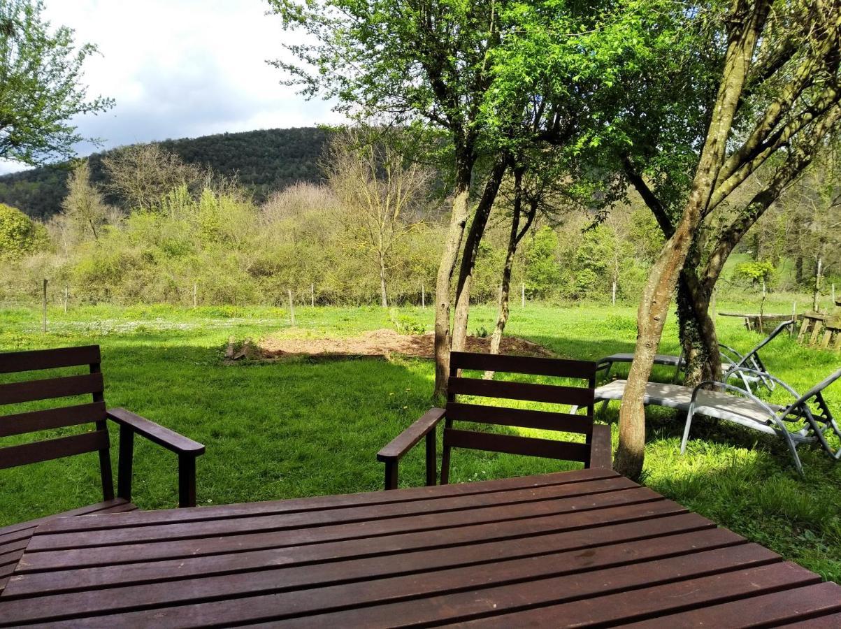 Apartament Ca La Iaia Veva Sant Joan les Fonts Zewnętrze zdjęcie