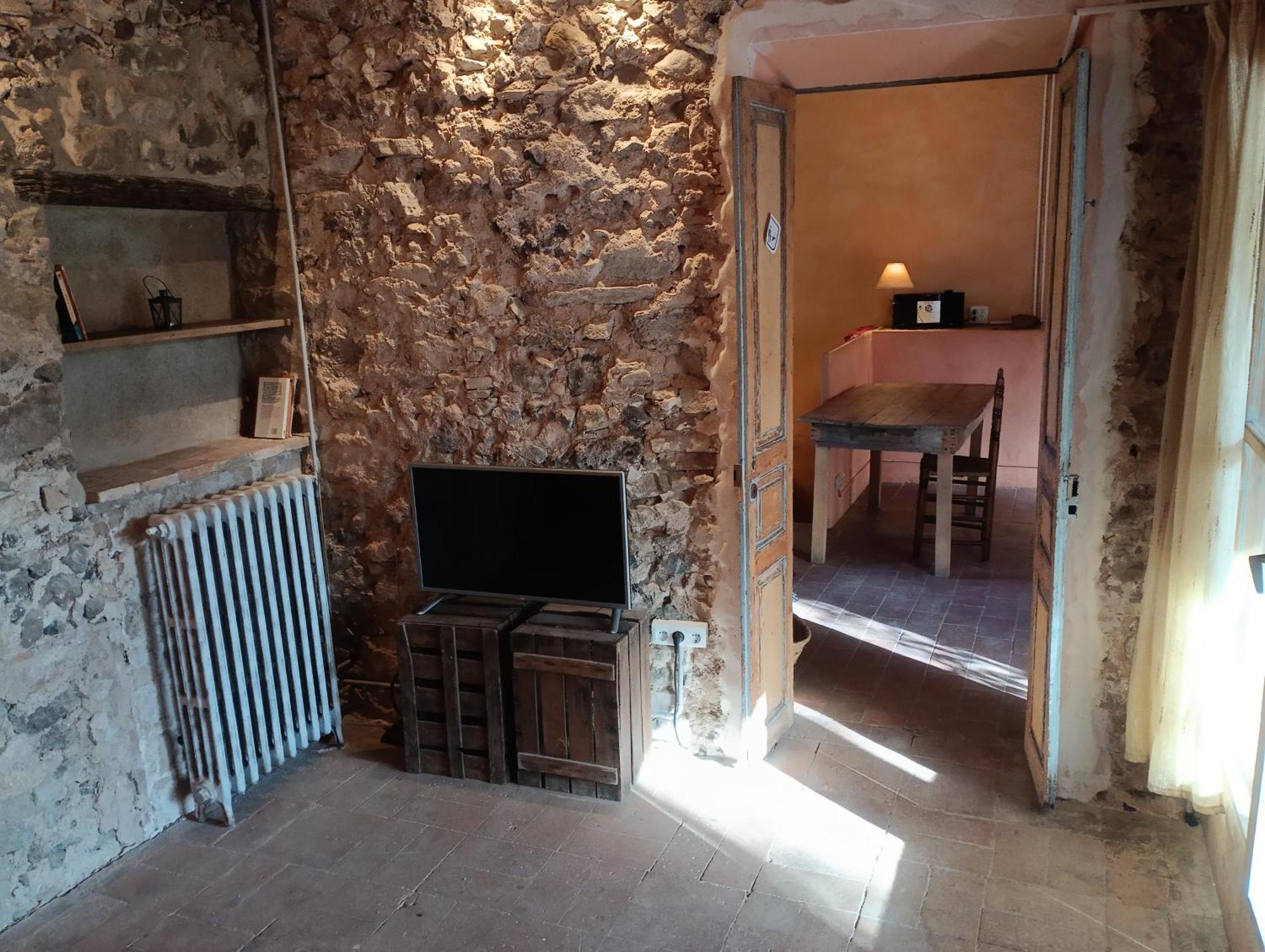 Apartament Ca La Iaia Veva Sant Joan les Fonts Zewnętrze zdjęcie